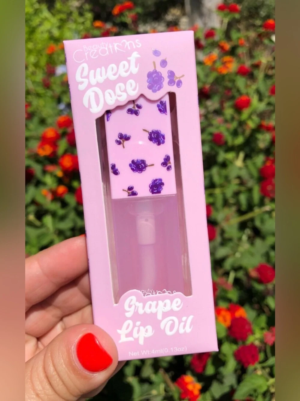 *BUY NOW* Beauty Creations Sweet Dose Lip Oil - Grape